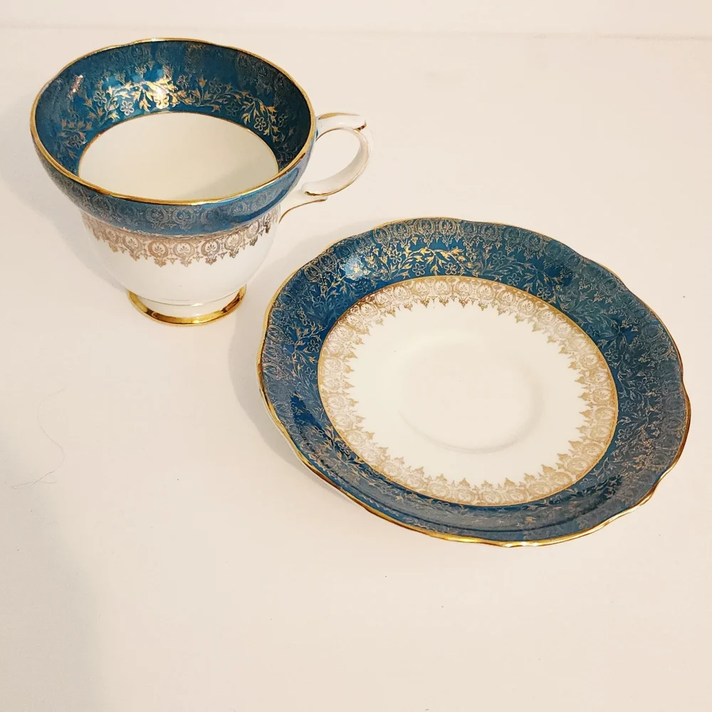 Gladstone Vintage Teacup and Saucer